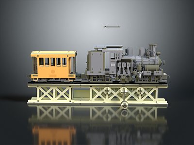 vintage train steam train carriage locomotive head steam carriage train vehicle model