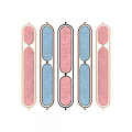Unique Colorful Decorative Mirrors With Modern Frames For Home Wall Decor