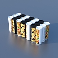 Packaging Box Snack Food Box 3d model