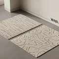 Square carpet 3d model