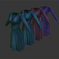 Colorful Long Sleeve V Neck Wrap Dresses In Various Stylish Colors For Women