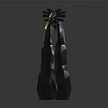 Modern manipulator robot arm 3d model