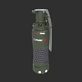 Green BNG C-400hd Grenade With Grid Pattern And White Dots Base