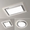 Modern LED Ceiling Light With Square And Round Design For Interior Lighting