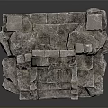Ancient Stone Arch Structure Featuring Irregular Blocks And Architectural Steps