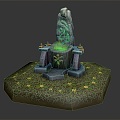 Altar Altar Game Environment Game Scene Fairy Tale Scene Fairy Tale Magic Scene Magic Item 3d model