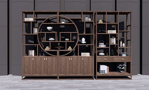 New Chinese Antique Rack 3d model