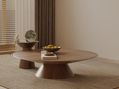 Modern coffee table model