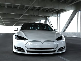 Extreme Tesla 3d model