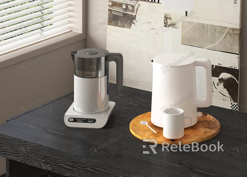 Electric kettle cup model