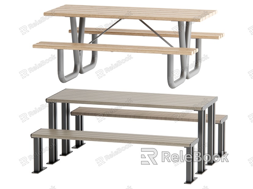 Modern outdoor tables and chairs model