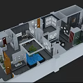 Modern Specialty Store Interior Layout With Open Display Areas Lighting And Green Plant Decorations