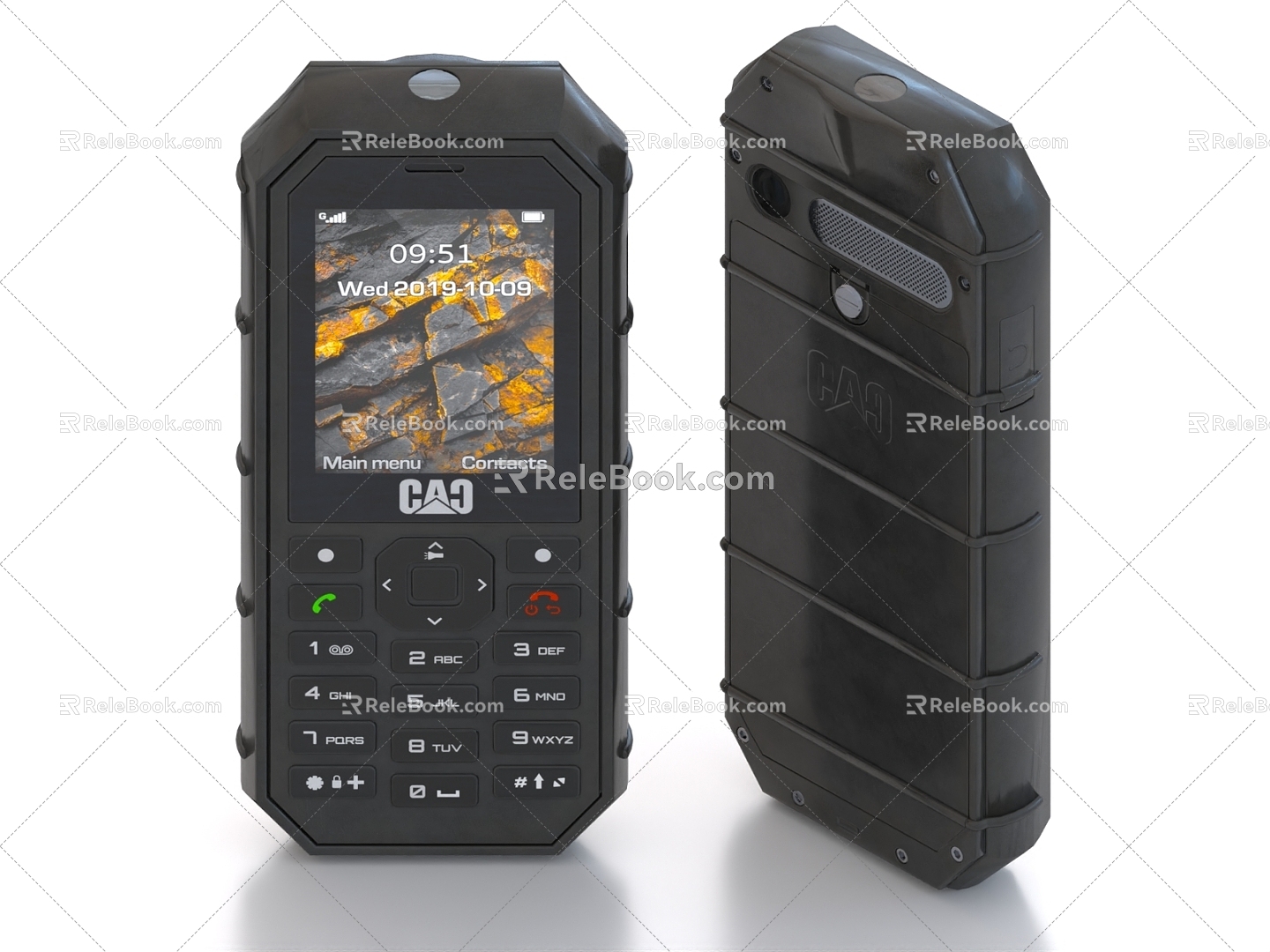 Key mobile phone nokia retro mobile phone vintage mobile phone 3d model