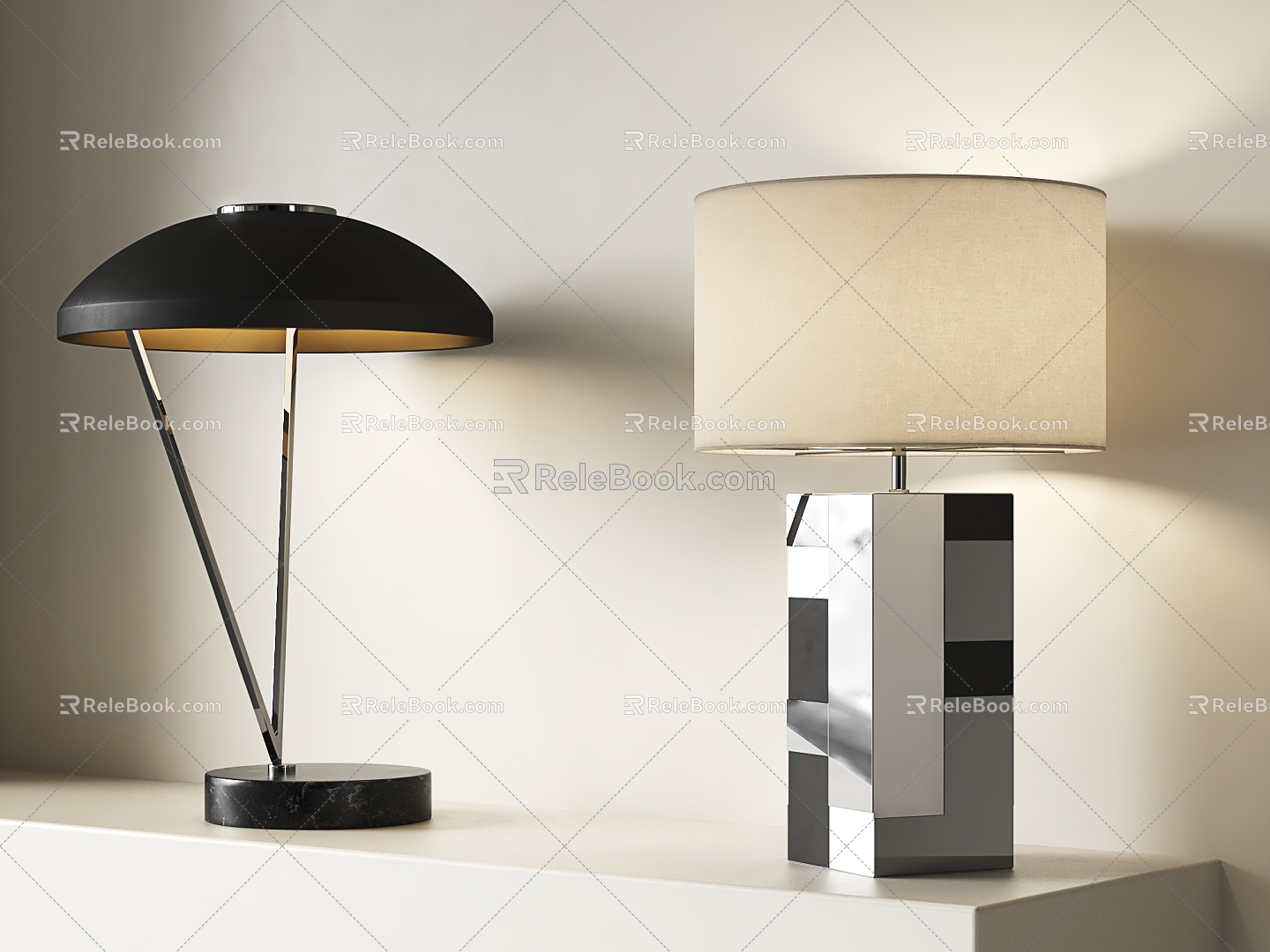 Table lamp 3d model