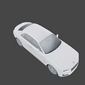 Stylish White Modern Luxury Sedan With Sleek Exterior Design And Alloy Wheels