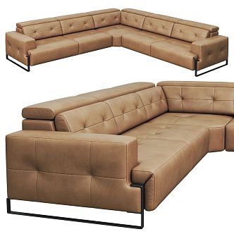 Mallorka Multiplayer Sofa 3d model