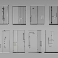 Modern Shower Sauna Enclosure Designs With Various Glass Styles And Functional Features