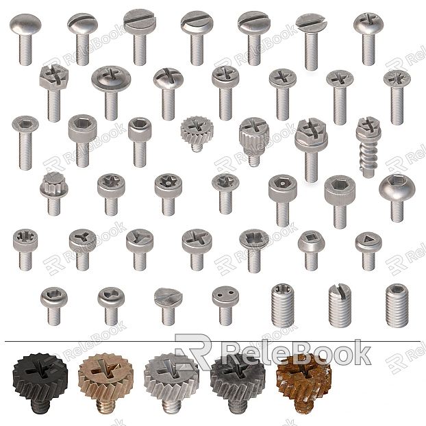 Modern Screw Screw Nut Combination model