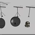 TV Antennas Satellite Dishes And Antenna Accessories With Stands For Signal Reception