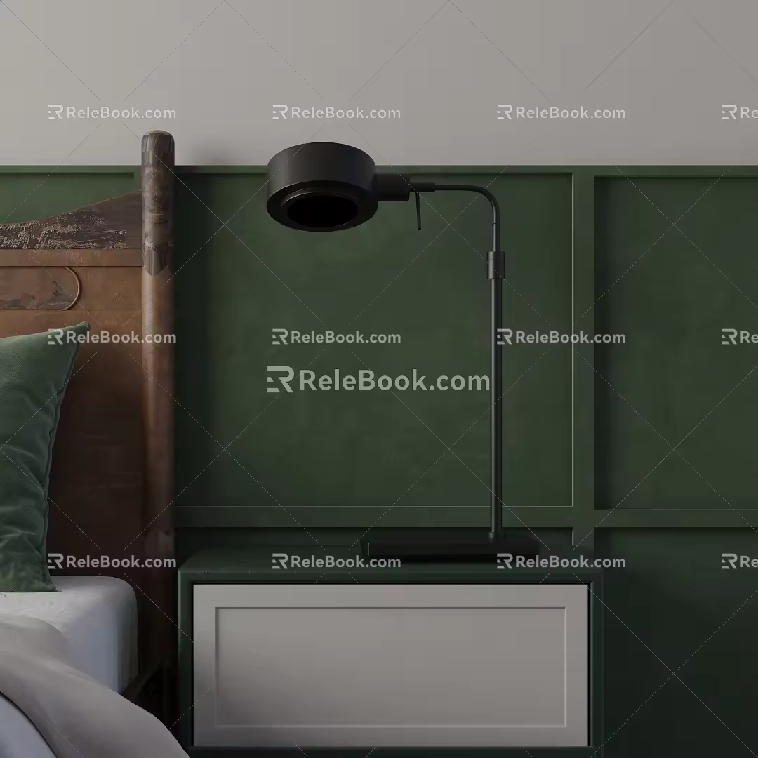 Table lamp 3d model