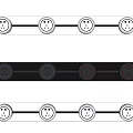 Modern socket board insert row slide rail insert row 3d model