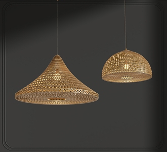 Quiet Chandelier 3d model