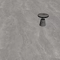 Gray Marble Texture Floor Tiles With Small Round Table On Modern Interior 3d model