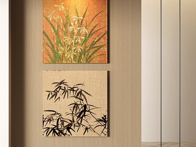 New Chinese Abstract Hanging Painting model