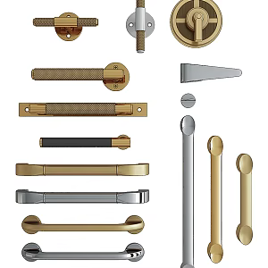 Door handle 3d model
