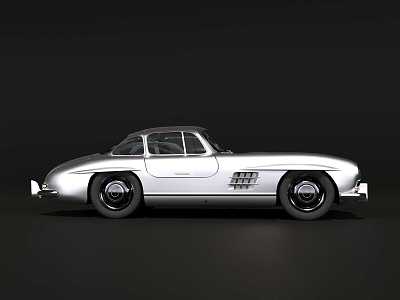 Mercedes-Benz 300SL 1955 3d model