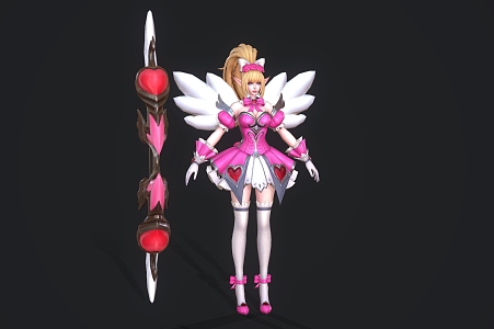 Sailor Moon Game Character Anime Character 3d model