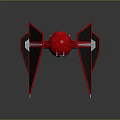 Modern Spaceship Spacecraft 3d model