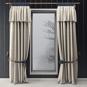 Curtains 3d model