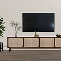 Quiet Ancient TV Cabinet 3d model