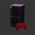 Modern game console home game console Nintendo game console vintage game console 3d model