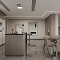 Modern Living And Dining Room Interior With Black Sofa Coffee Table Pendant Light And Plants