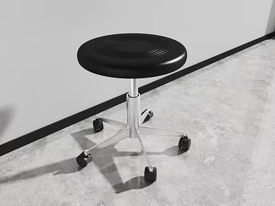 Bar Chair Stool Leisure Chair High Stool Lift Chair Swivel Chair 3d model