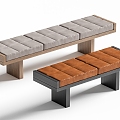 Modern Bench Sofa Bench Bed End Stool Sofa Stool 3d model