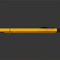 High Quality Yellow Utility Knife With Retractable Blade And Ergonomic Grip