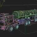 PBR Dongfeng 31A to Dongfeng 31 Ballistic Missile DF31 Missile Vehicle Dongfeng 31AG Intercontinental Ballistic Guide 3d model