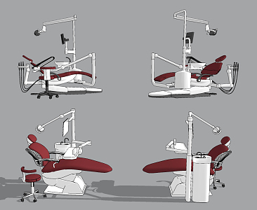 Modern Dental Chair 3d model