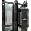 Sightseeing Elevator Modern Elevator 3d model