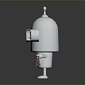 Robot Assistant Small Robot Butler Robot Butler Figure Game Figure 3d model