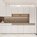 Simple Shoe Cabinet Sideboard Corner Cabinet 3d model