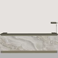 Front Desk 3d model