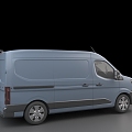 Car Van Van Commercial Vehicle Bus 3d model