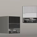 Smart Machines With Modern Compact Design And Multifunctional Office Capabilities 3d model