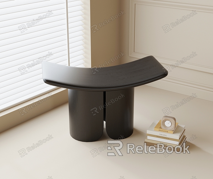 Modern Stool Shoe Changing Stool model