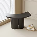 Modern Stool Shoe Changing Stool 3d model