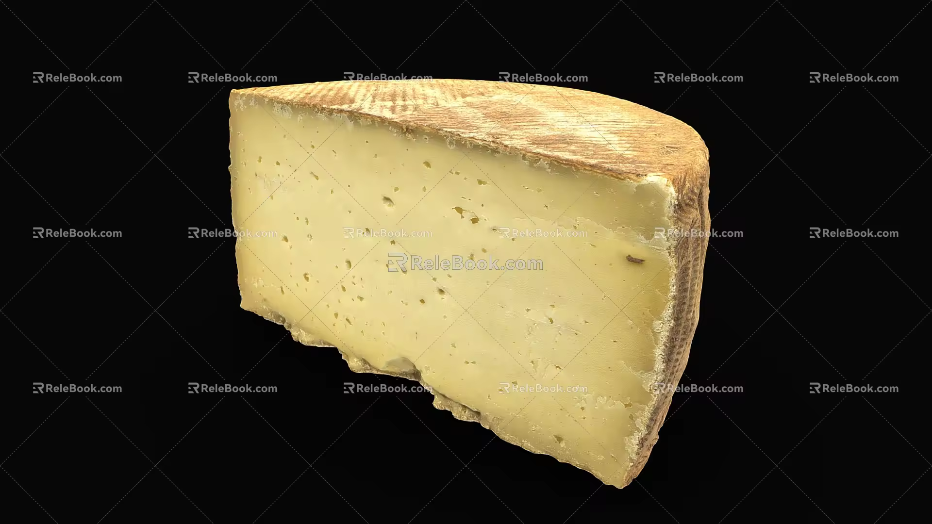 Cheese Scan Cheese Butter Food 3d model
